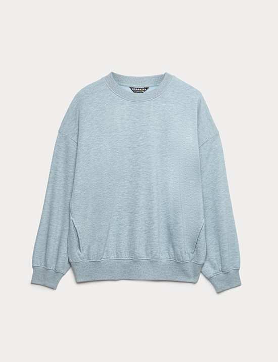 Cotton Rich Oversized Sweatshirt