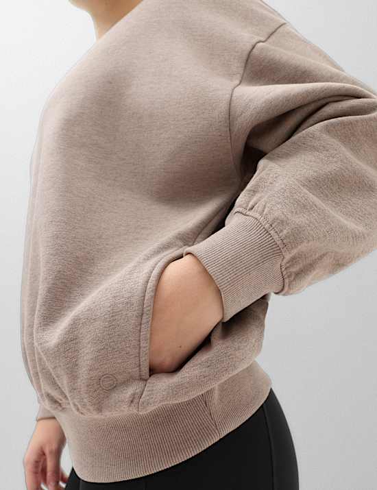 Cotton Rich Oversized Sweatshirt