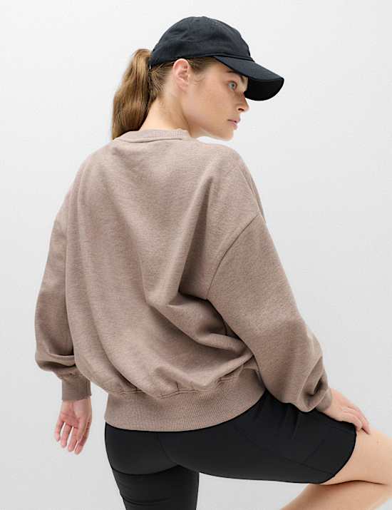 Cotton Rich Oversized Sweatshirt