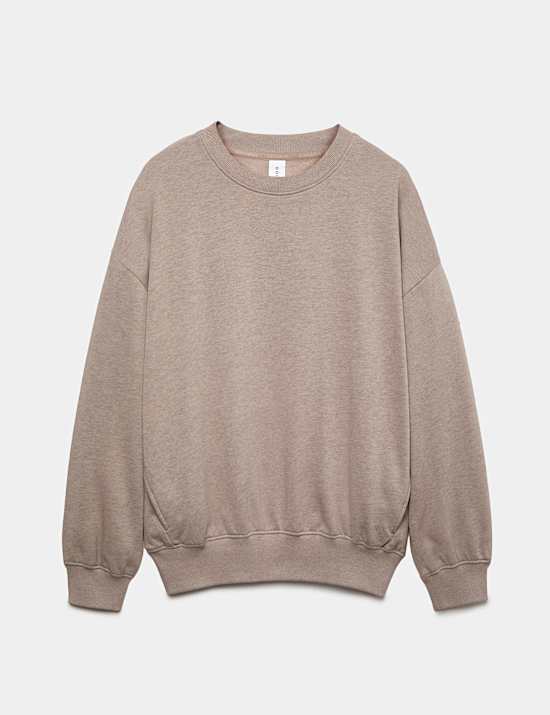 Cotton Rich Oversized Sweatshirt