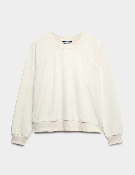 Velour Crew Neck Supersoft Sweatshirt