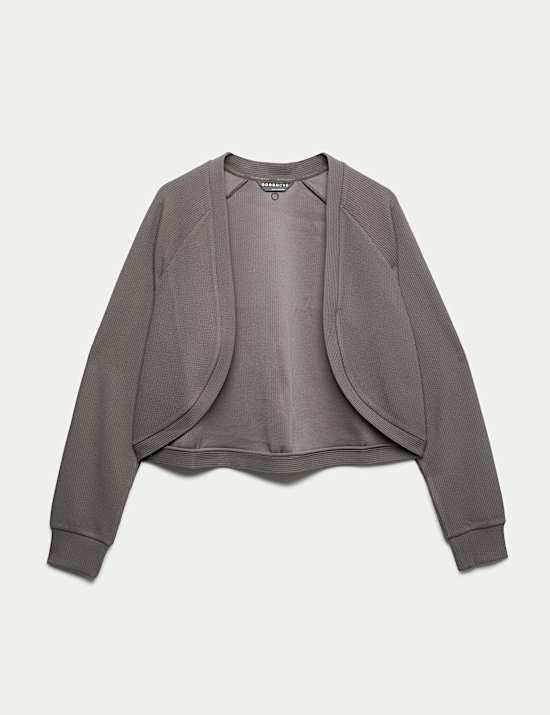 Bequemer, geb&uuml;rsteter, gerippter Umhang