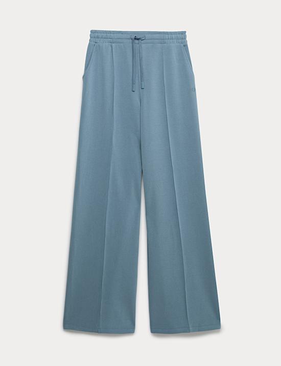 Sand Wash High Waisted Wide Leg Joggers