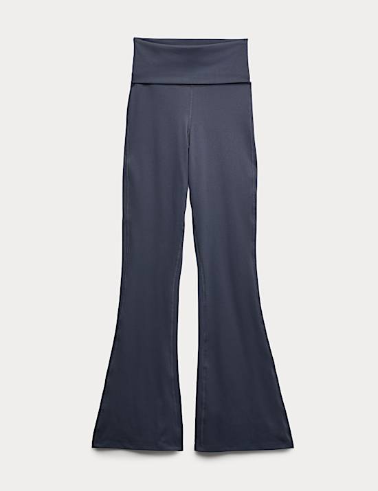 Go Balance Foldover Waist Flared Leggings