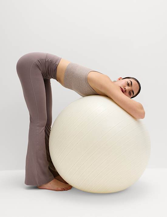 Go Balance Foldover Waist Flared Leggings