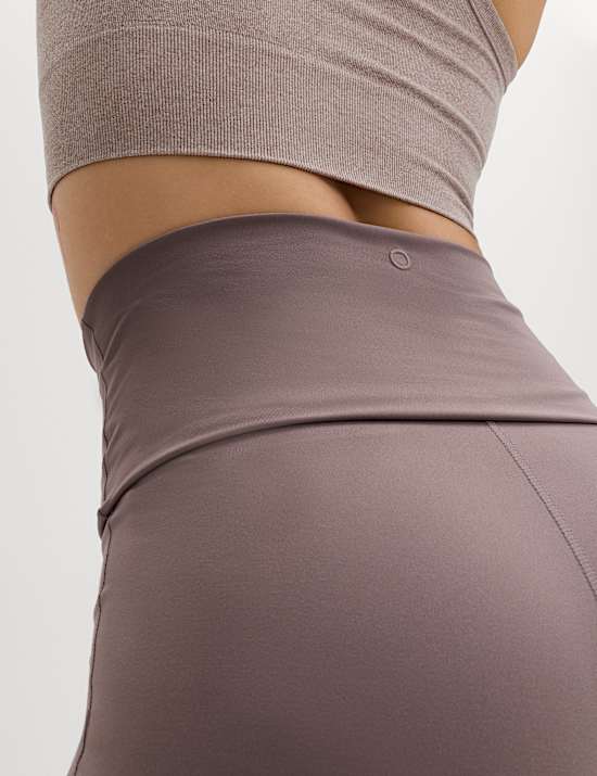 Go Balance Foldover Waist Flared Leggings