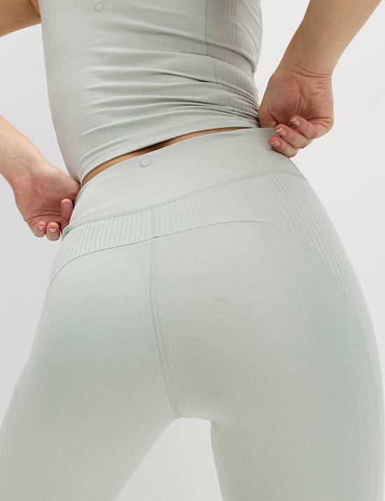 Go Balance Rib Panel High Waist Leggings