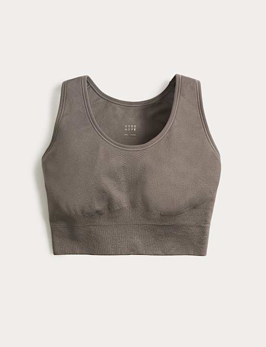 Zkr&aacute;cen&yacute; beze&scaron;v&yacute; přil&eacute;hav&yacute; top s ov&aacute;ln&yacute;m v&yacute;střihem