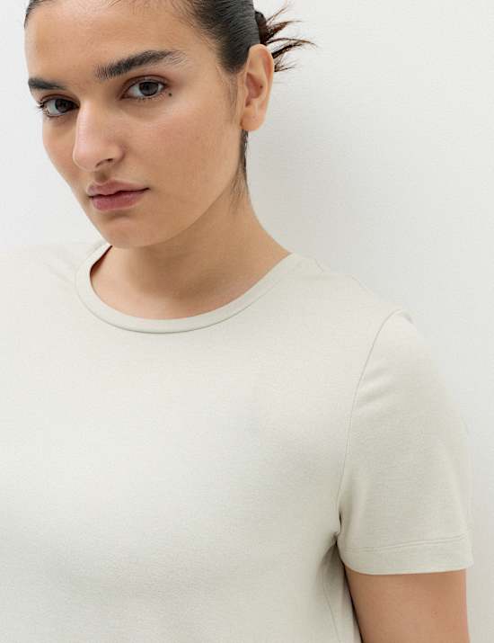Round Neck Supersoft Relaxed T-Shirt