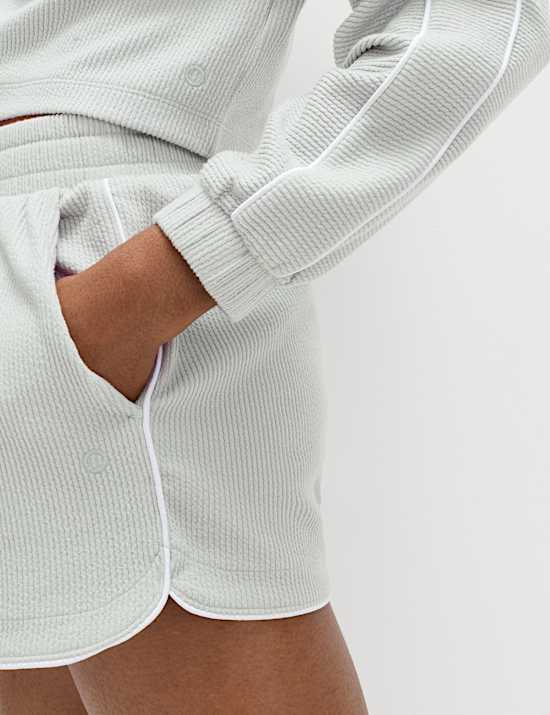 Supersoft Brushed Rib Relaxed Shorts