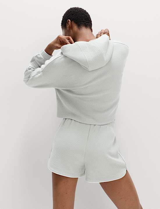 Supersoft Brushed Rib Relaxed Shorts