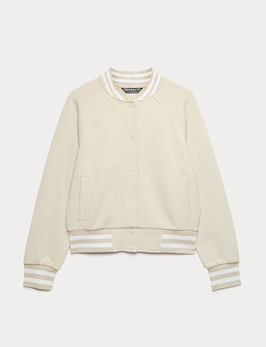 Ultraheat&trade; Varsity Supersoft Bomber Jacket