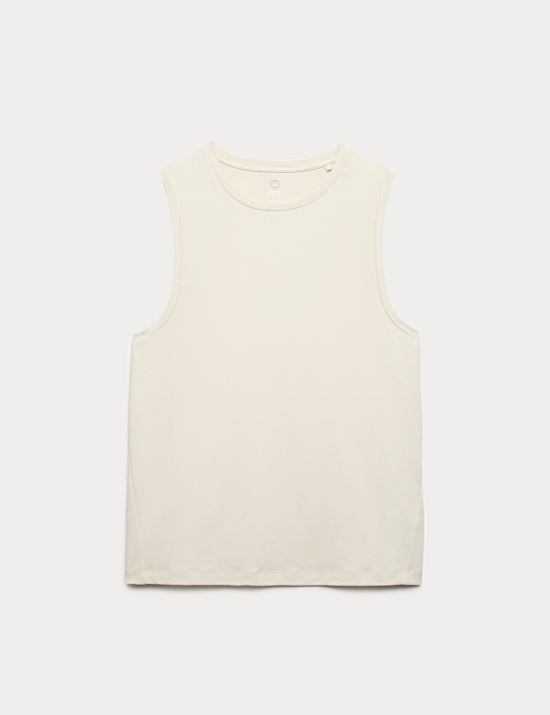 Essential Round Neck Boxy Vest Top
