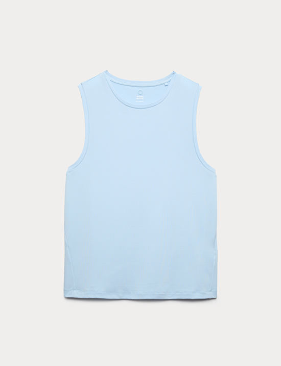 Essential Round Neck Boxy Vest Top
