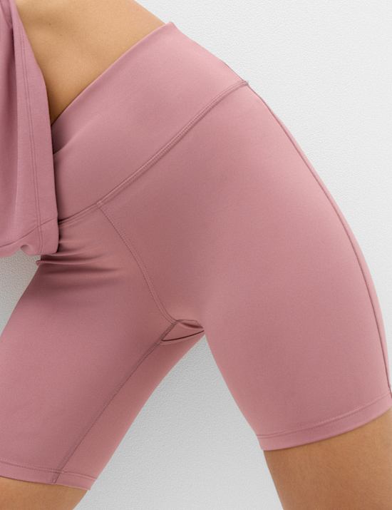 Essential High Waisted Fitted Shorts