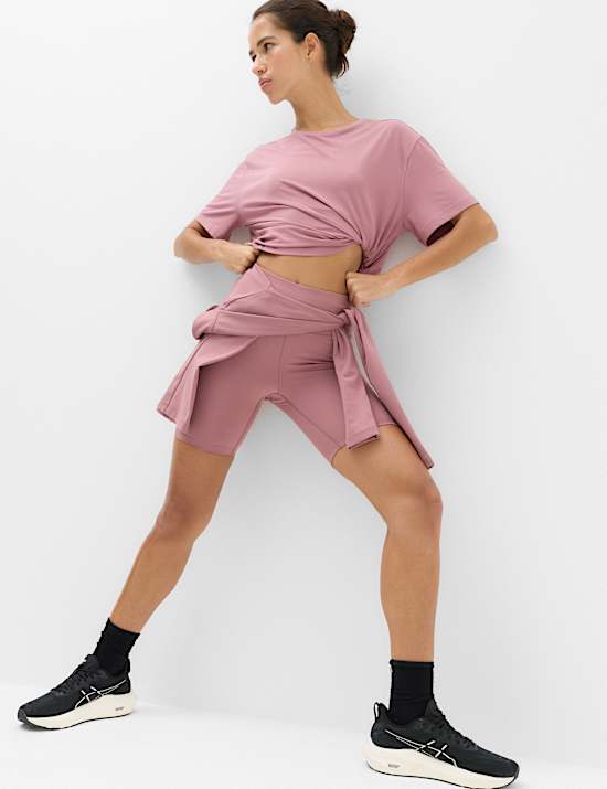 Essential High Waisted Fitted Shorts