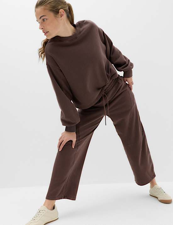 Cotton Rich Garment Dye Boxy Sweatshirt