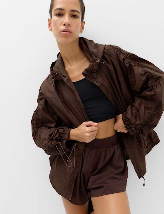 Stormwear&trade; Shimmer Lightweight Hooded Jacket