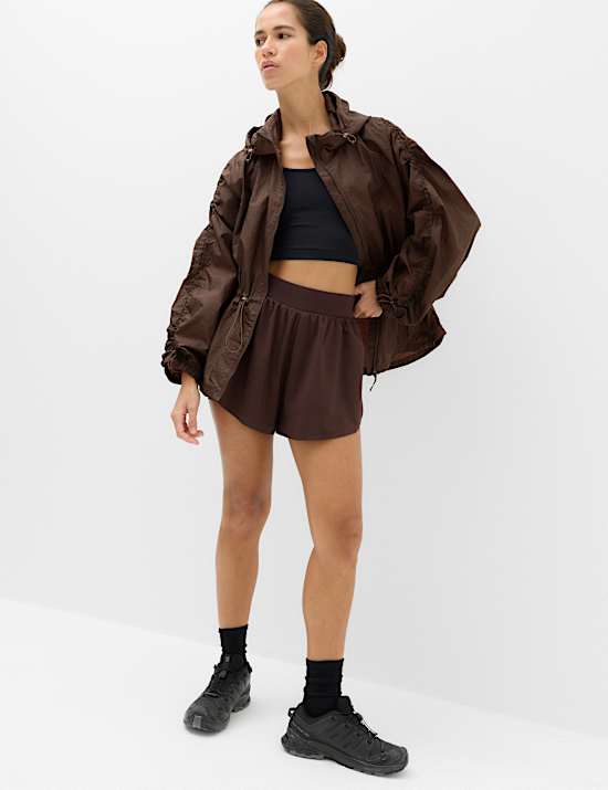 Stormwear&trade; Shimmer Lightweight Hooded Jacket