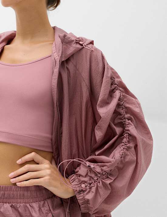 Stormwear&trade; Shimmer Lightweight Hooded Jacket