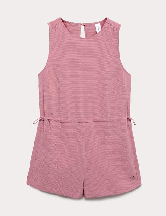 Seersucker Relaxed Playsuit