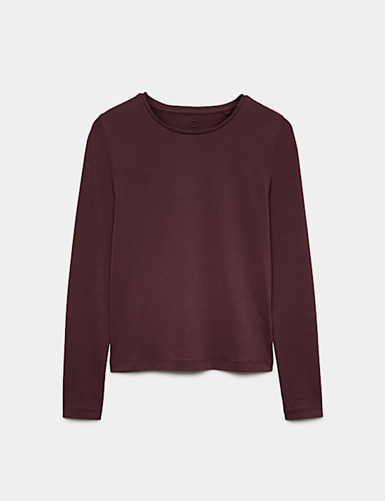Essential Round Neck Fitted Top