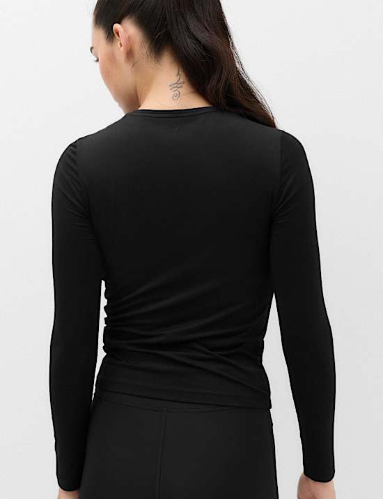 Essential Round Neck Fitted Top