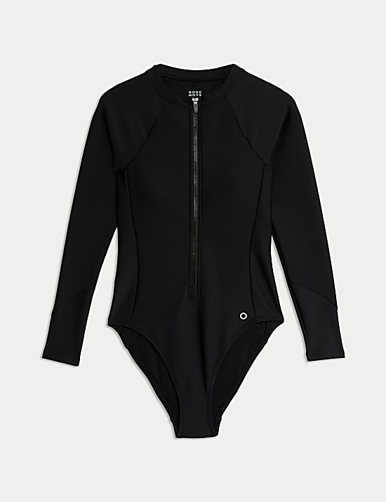 Scuba Padded Long Sleeve Swimsuit