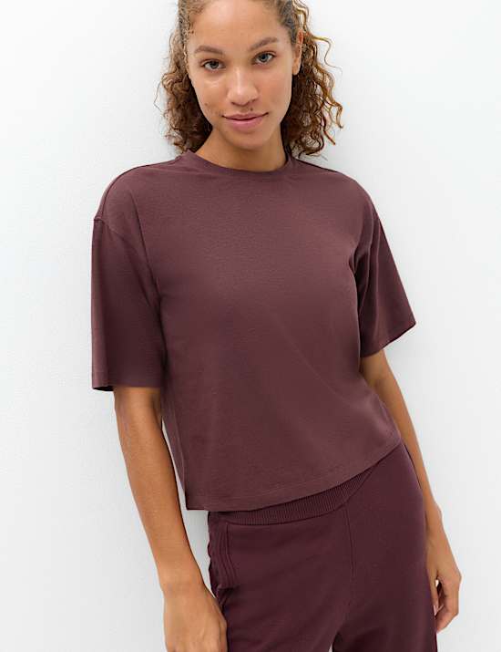 Modal Blend Lightweight Boxy T-Shirt