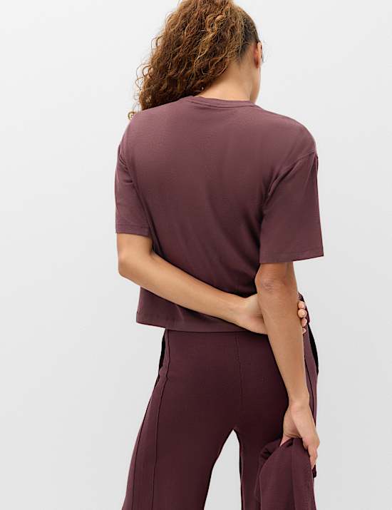 Modal Blend Lightweight Boxy T-Shirt