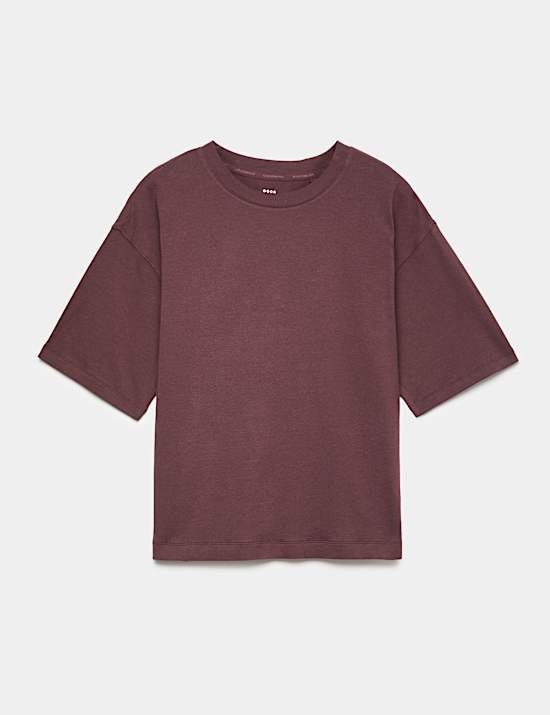 Modal Blend Lightweight Boxy T-Shirt