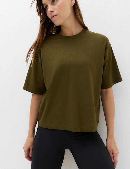 Modal Blend Lightweight Boxy T-Shirt