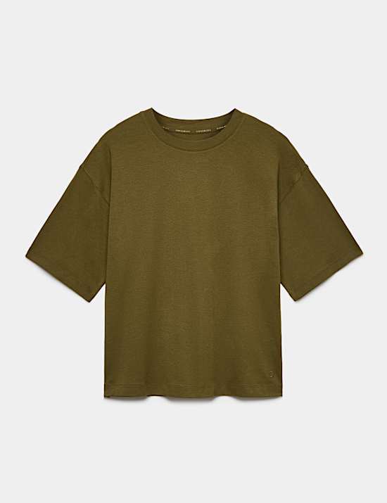Modal Blend Lightweight Boxy T-Shirt