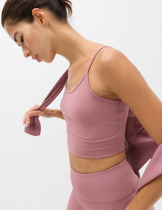 Essential Scoop Neck Crop Top