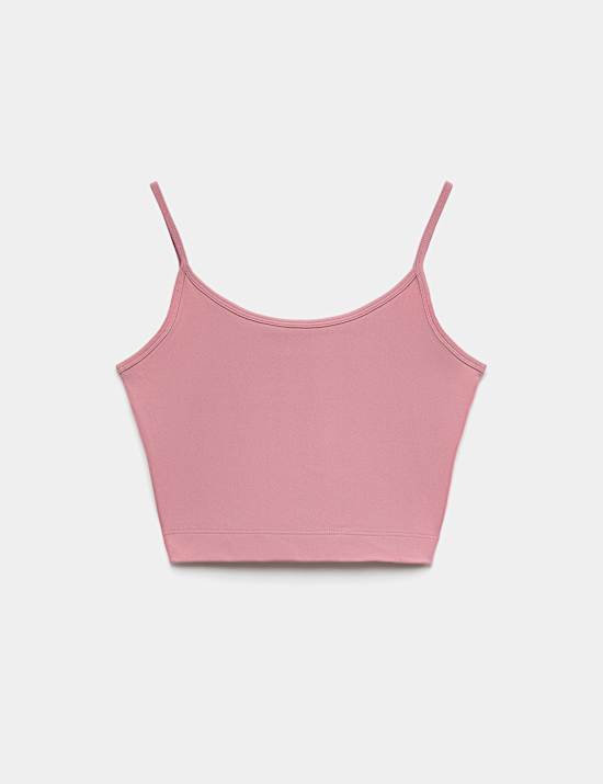 Essential Scoop Neck Crop Top