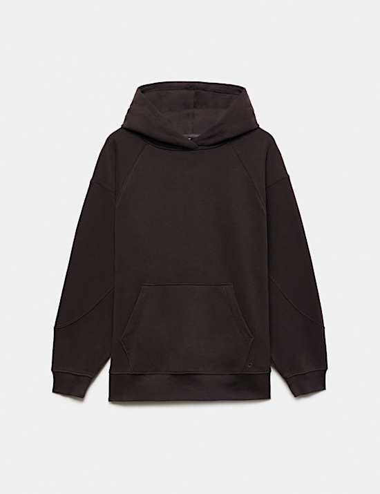 Cotton Rich Volume Relaxed Hoodie