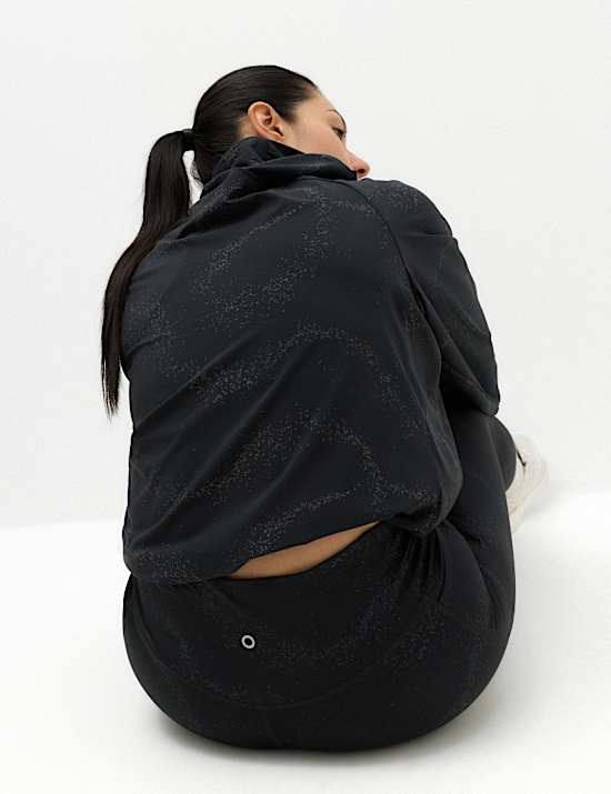 Go Move Printed Reflective High Waisted Gym Leggings