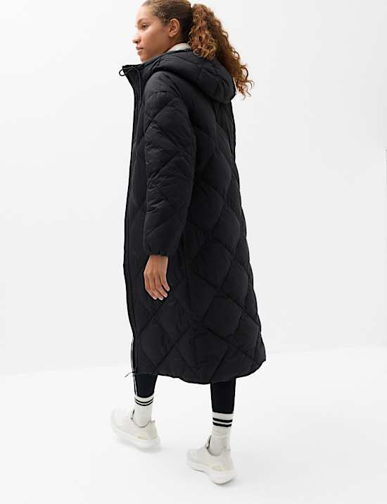Stormwear Hooded Longline Puffer Coat