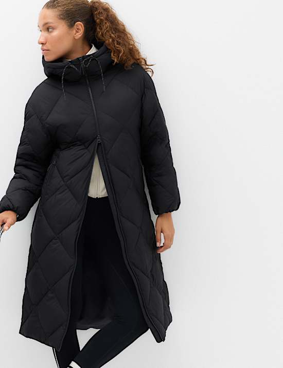 Stormwear Hooded Longline Puffer Coat