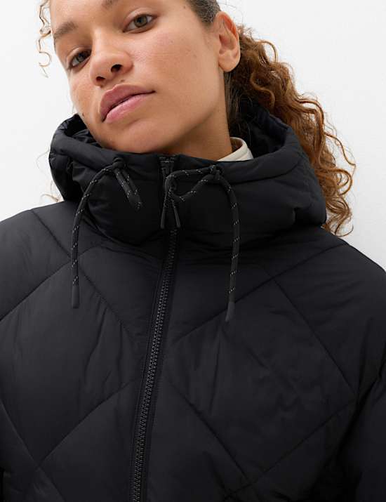 Stormwear Hooded Longline Puffer Coat