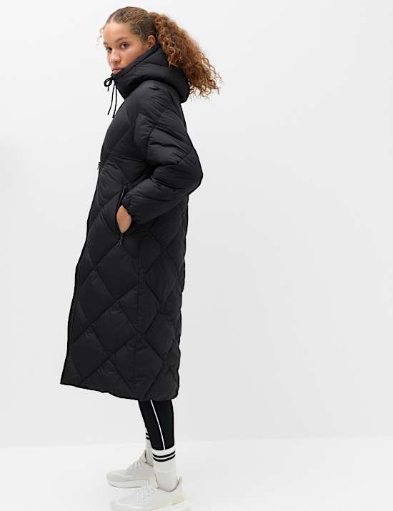 Stormwear Hooded Longline Puffer Coat