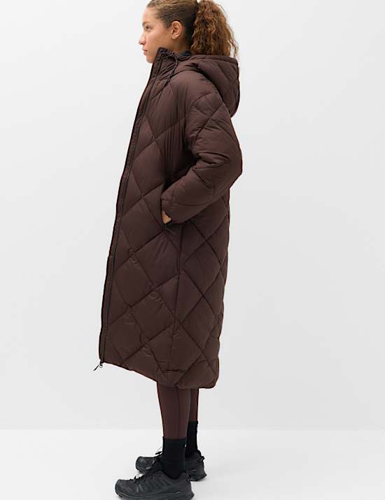 Stormwear Hooded Longline Puffer Coat
