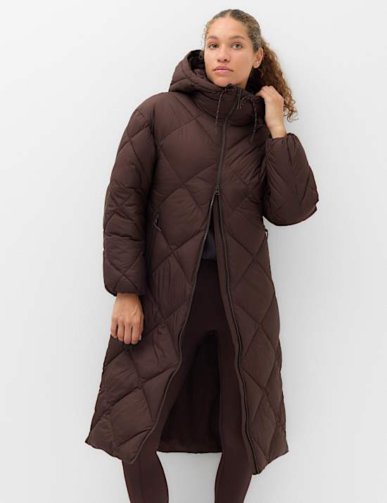 Stormwear Hooded Longline Puffer Coat