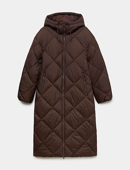 Stormwear Hooded Longline Puffer Coat