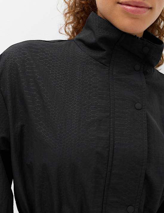 Stormwear Textured Funnel Neck Utility Jacket