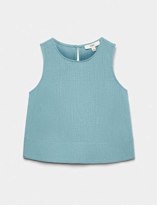 Vest with Linen