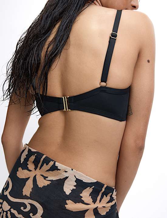 Wired Padded Plunge Bikini Top