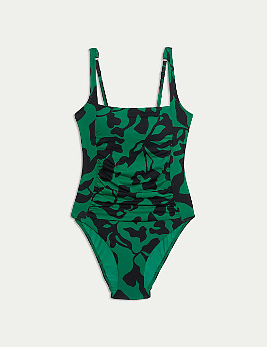360 Tummy Control Printed Padded Swimsuit