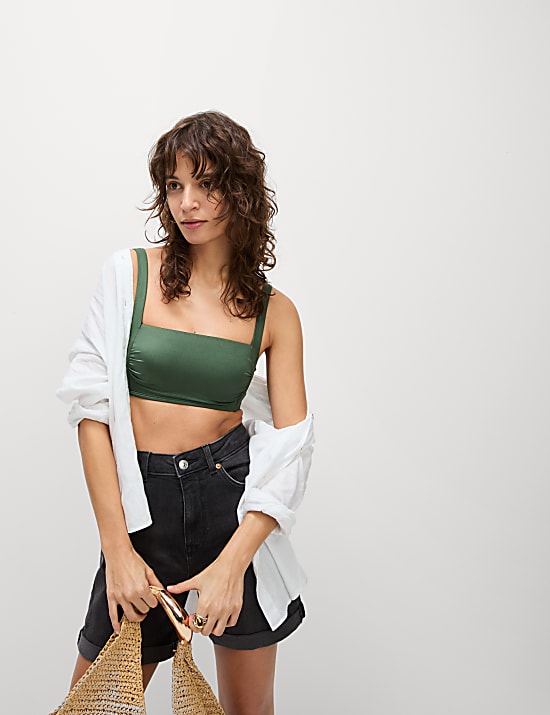 Square Neck Bikini Top