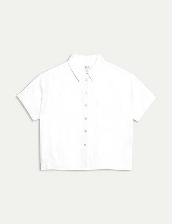 Linen Rich Collared Shirt